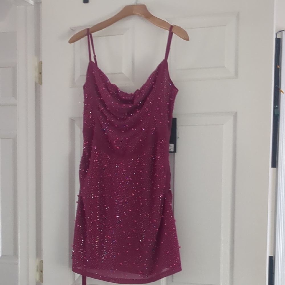 AKIRA Pink Mini Dress